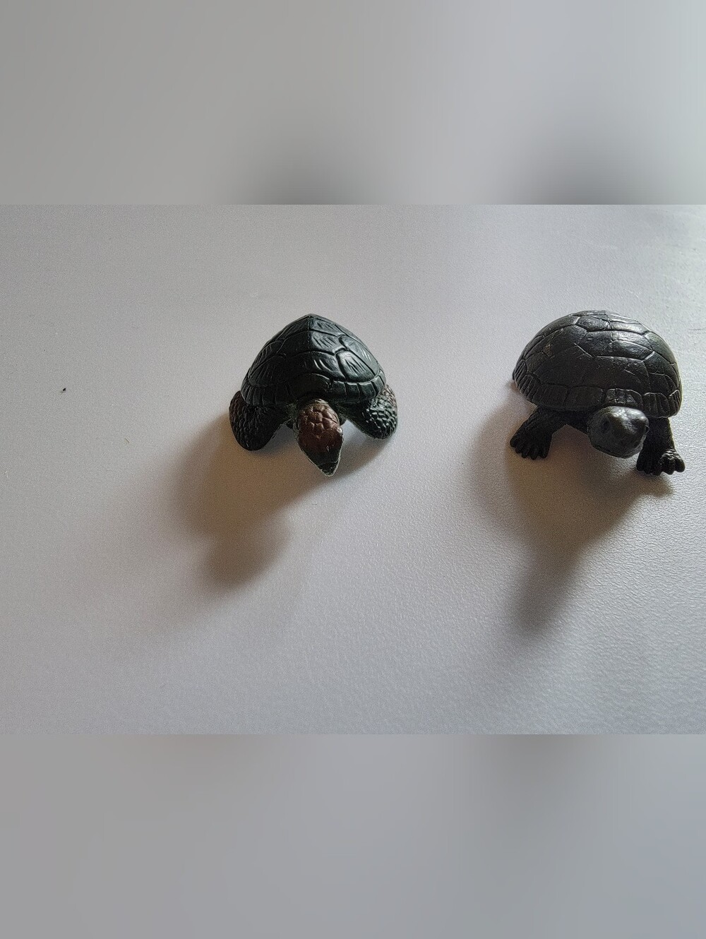 Incredibly Detailed Mini Tortoise Figurines — Set of 4